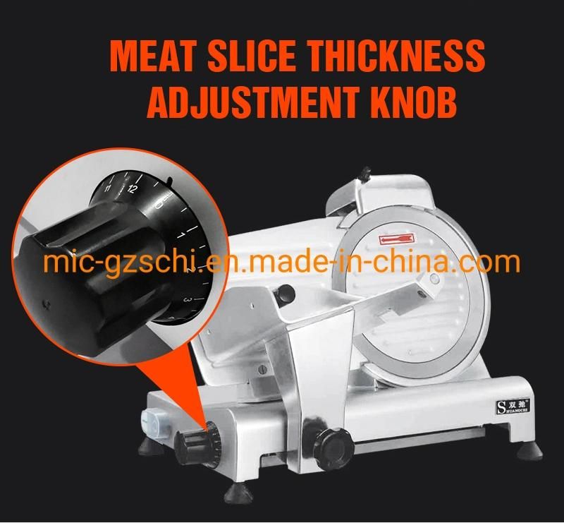 Semi-Automatic Meat Slicer Cutting Meat Grinder Machine