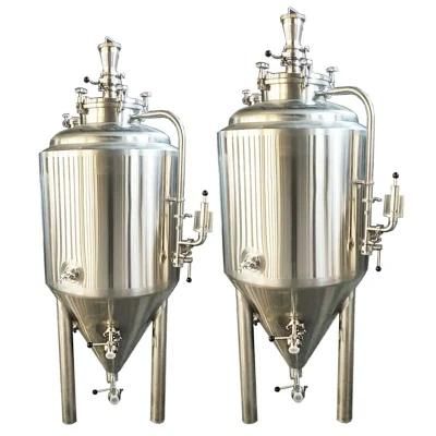 200L 300L Beer Fermenter Top Manhole Pressure Unitanks