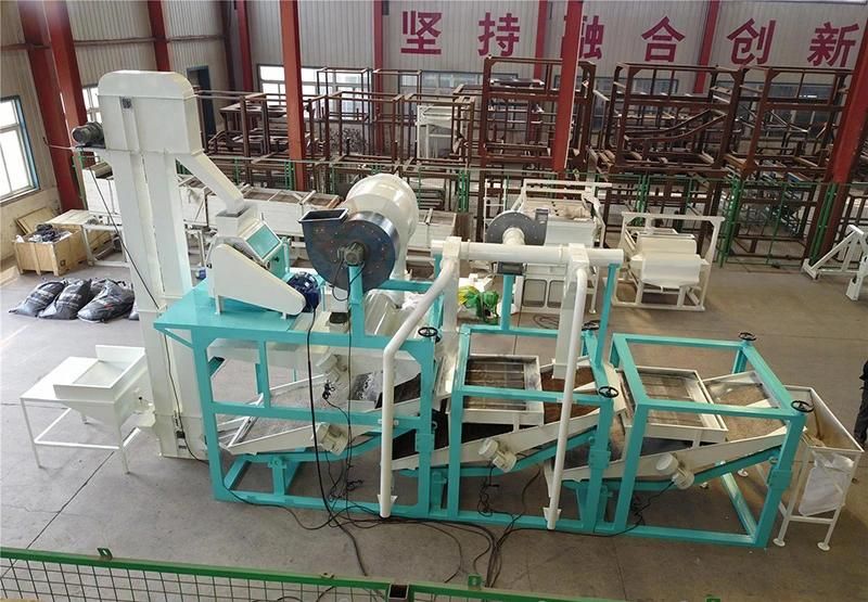 Medium Grain Rice Grinder Mill Machine Buckwheat Hulling Peeling Cleaning Sheller Machine