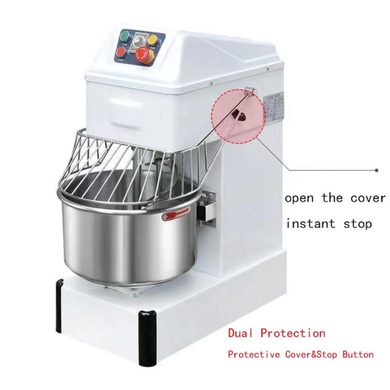 Hot-Selling Dough Mixer Food Cake Spar Stand Shield Accessories Head Steel Stainless Release Button