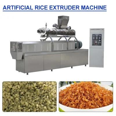 Fully Automatic Crystal Artificial Rice Production Line 200kg/H-500kg/H