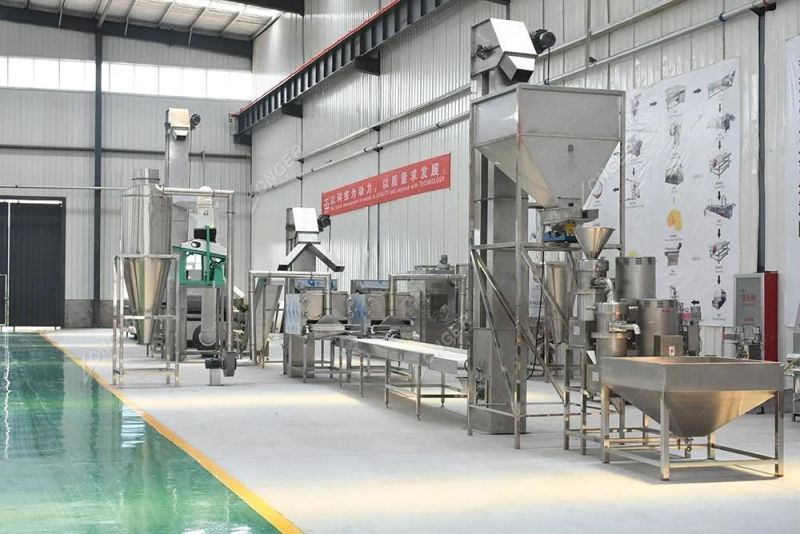 100-300kg/H Cocoa Beans Processing Line Cocoa Butter and Cocoa Powder Production Line