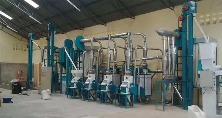 24t/24h Maize Mill Machine for Uganda, Kenya, Zambia, Tanzania Africa