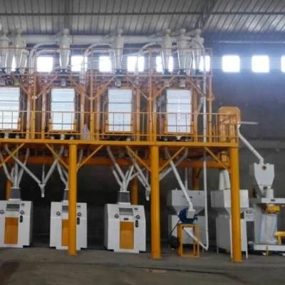 50t/D Maize Flour Grinding Mill for Meal