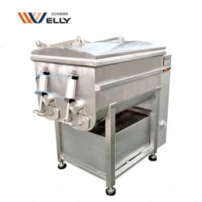 User Friendly Design Meat Stuffing Mixer Blender Machine Vacuum Minced Mixer Meat Machine