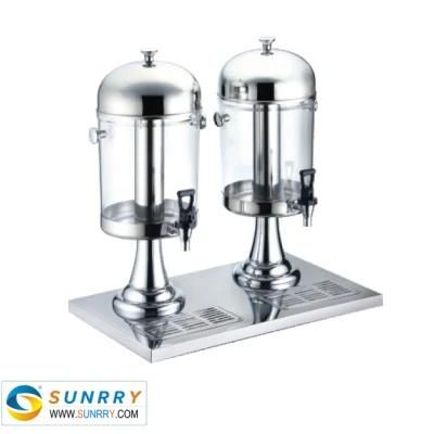 Double Cold Juice Drink Beverage Dispenser