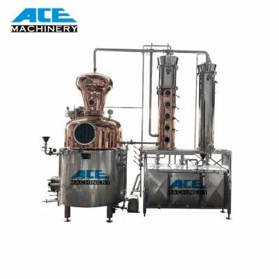 Best Price Moonshine Stills Alcohol Distiller 100L 200L 300L 400L 500L 600L Copper Stills ...