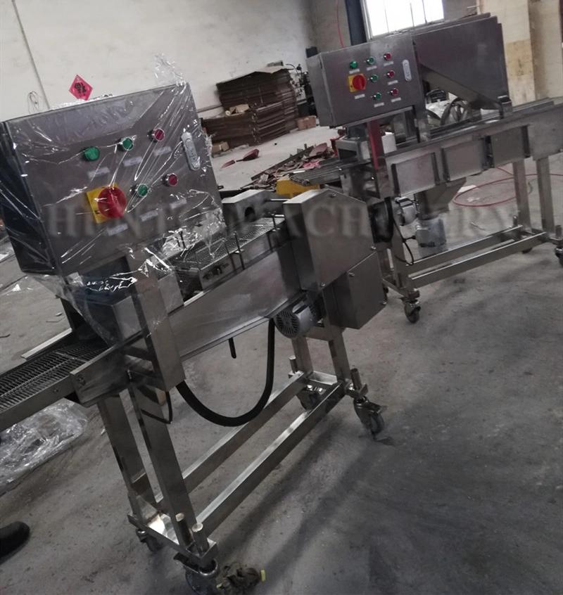 Easy Operation Hot Sale Good Quality Beef Chicken Pork Patty Pressing Frying Machine Line