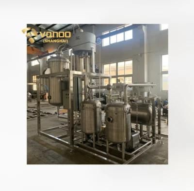 Single Effect Film Falling Evaporator Concentrator for Industrial Evaporation