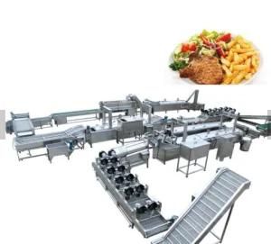 Small Scale Automatic Frozen French Fries Production Line