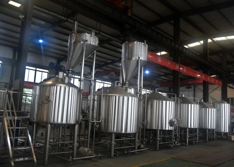 2.5t Four Vessels Brewhouse for Large Brewery Beer Kettle