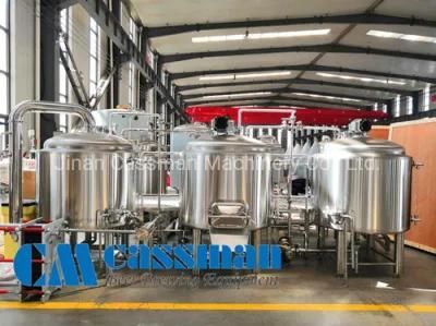 Cassman Turnkey Factory 1000L Beer Brewery Manufacturing Equipment for Beer Brewing