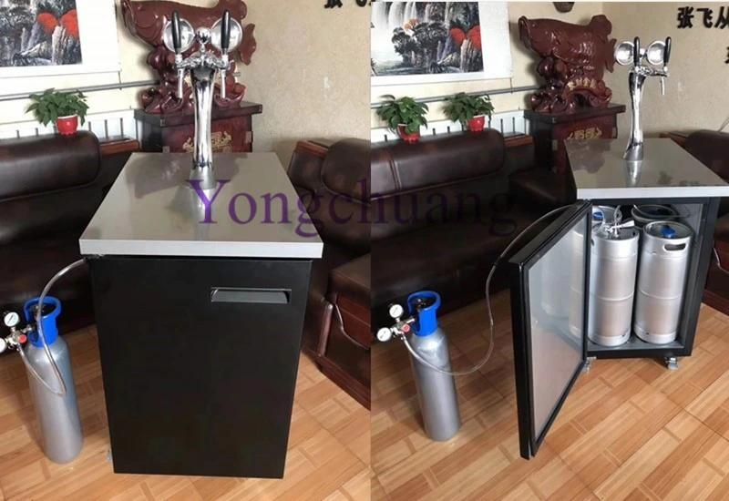 High Quality Beer Cooler with Beer Tank and CO2 Bottle