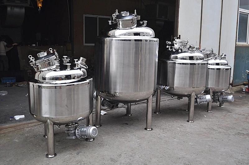 All Kinds of Stainless Steel Sanitary Storage Tank