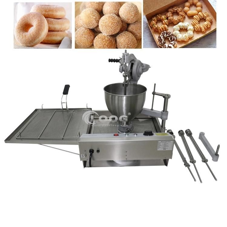 High Quality Commercial Donut Baking Machine Electric Dougnut Ball Maker Automatic Pon De Ring Donut Ball Machine