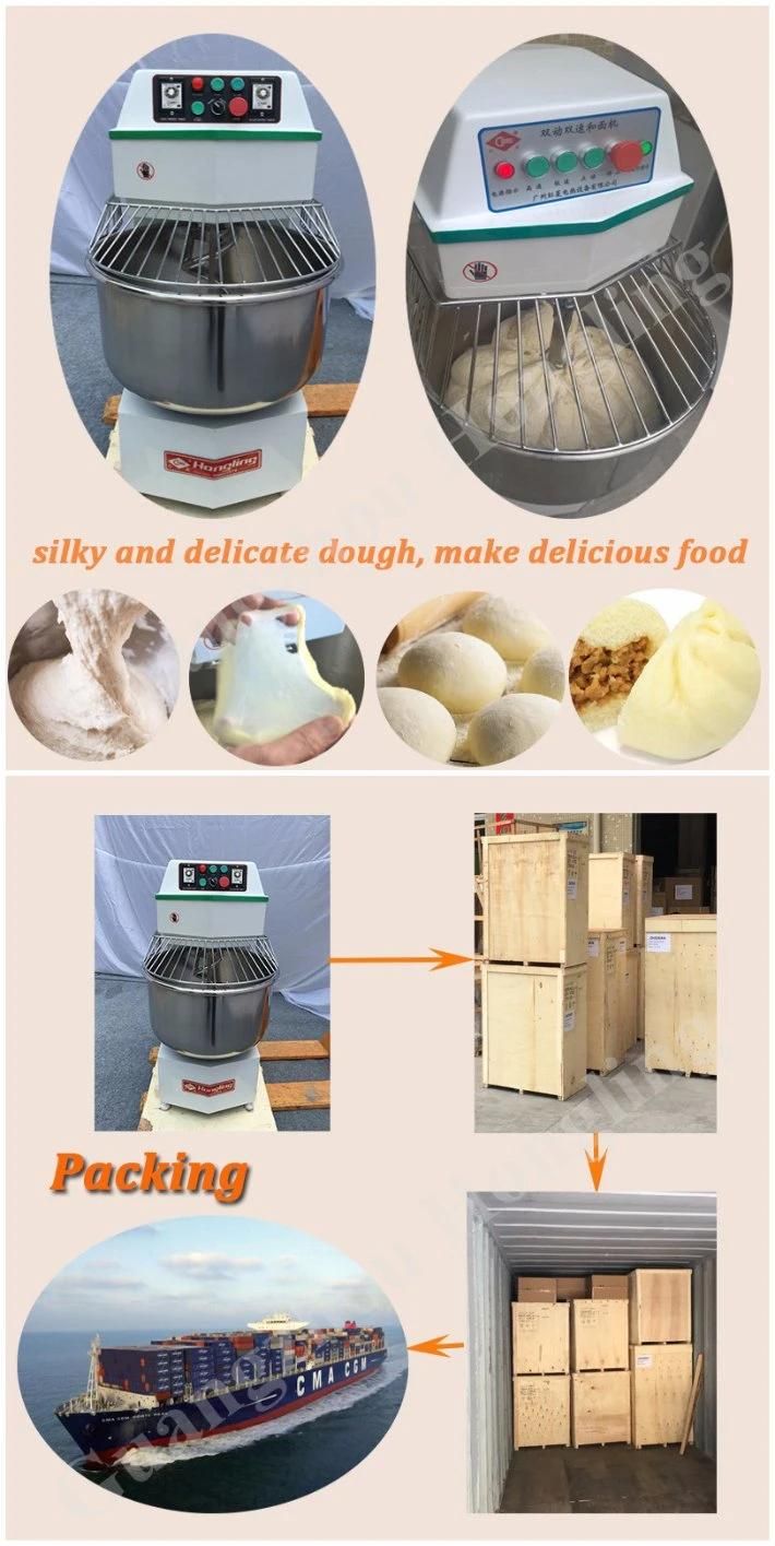 20L Baking Machine 6kg Flour Commercial Bakery Spiral Dough Mixer