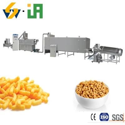 Extruded Automatic Puffed Corn Snacks Food Equipment