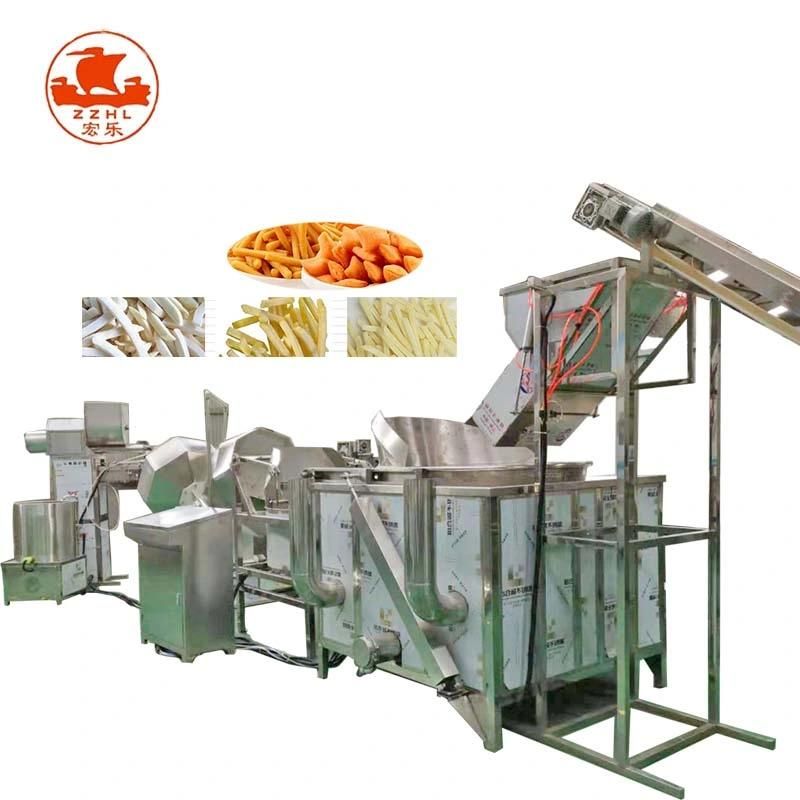 Fully Automatic Fryer Potato Chips Fryer Machine Big Fryer