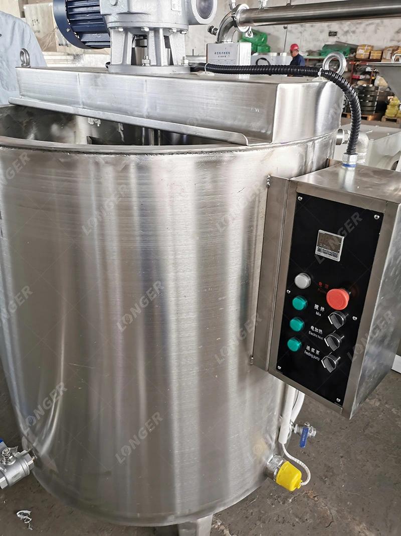 1000L Chocolate Paste Mixing Storage Tank Chocolate Melanger Machine