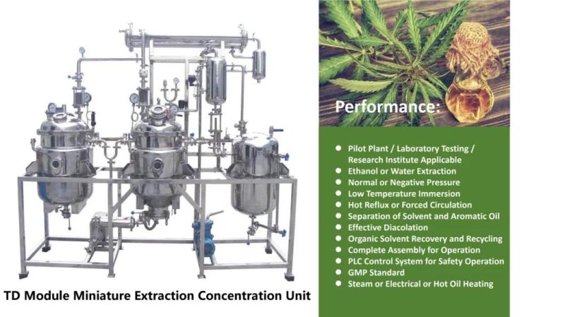 Extract Plant Extractor for Rose Lavender Essential Oil Distiller