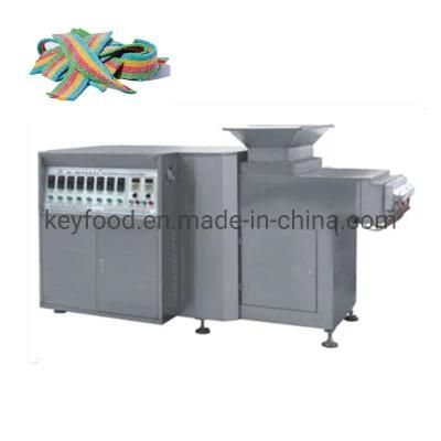 CE Approved Automatic Sour Straw Chewy Candy Production Line