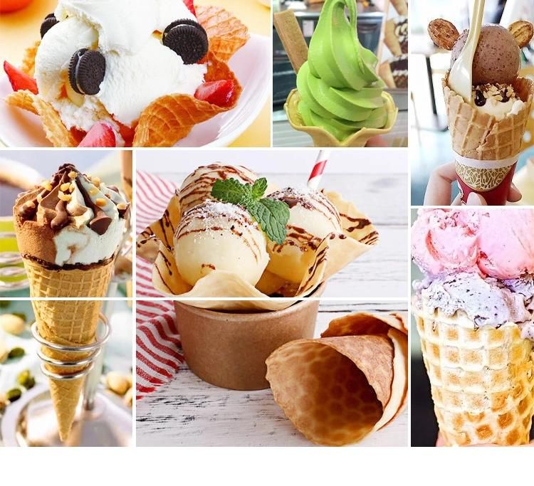 Square Waffle Baker Cone Baker Machine Ice Cream Cone Machine