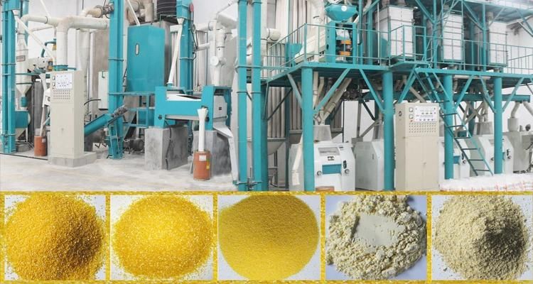 Automatic Flour Processing Corn Maize Milling Machine