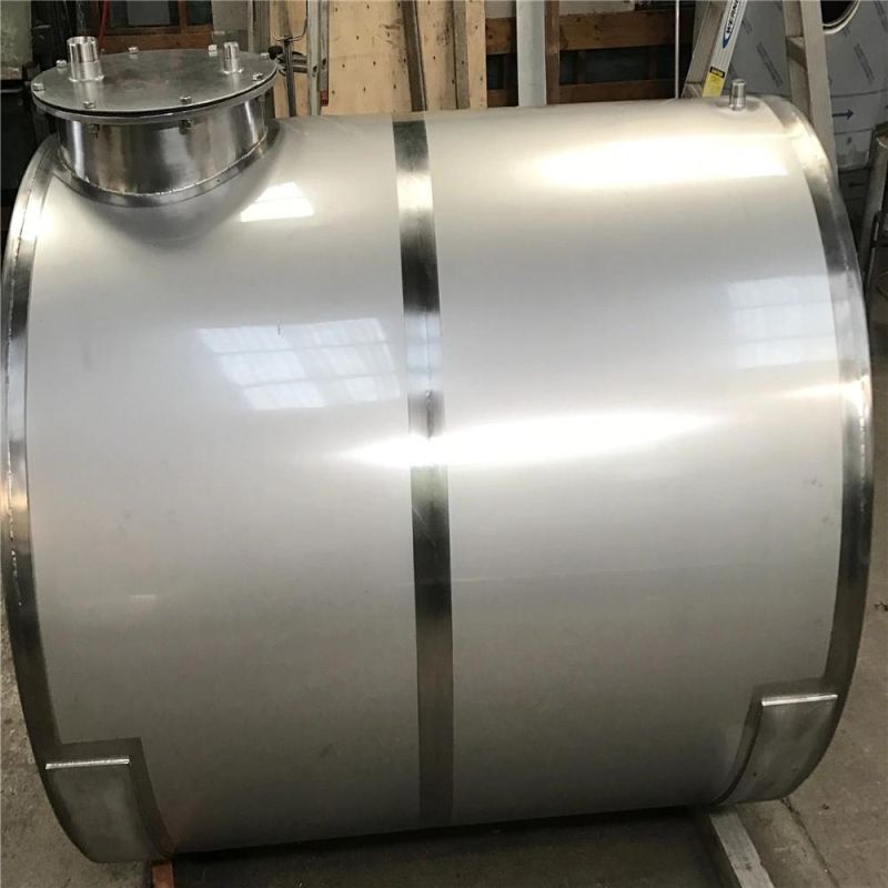 CIP cleaning Stainless Steel Jacketed Tank for Mixing Processing Price