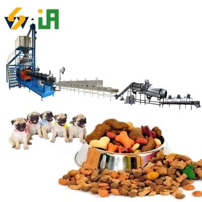 Automatic Extruded Dog Food Feed Pellet Making Machine