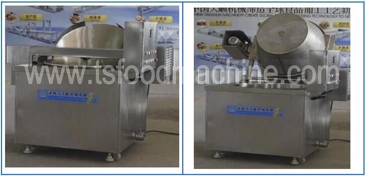 Semi-Auto Batch Fryer Machine and Fried Chicken Feet Frying Machine