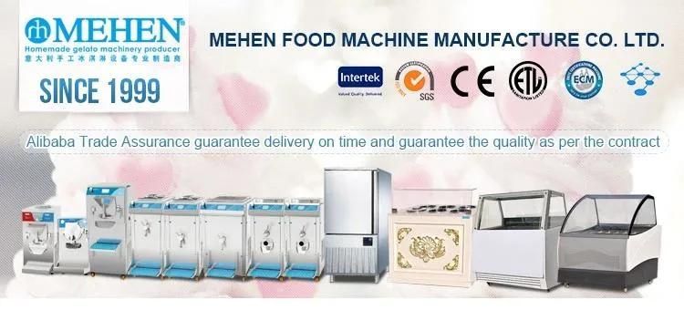 Commercial Use Gelato Hard Ice Cream Making Machine with Pasteurization Function