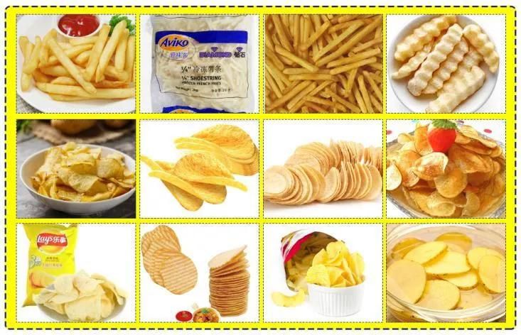 Hot Sale French Fries Making Machine Potato Chips Equipment