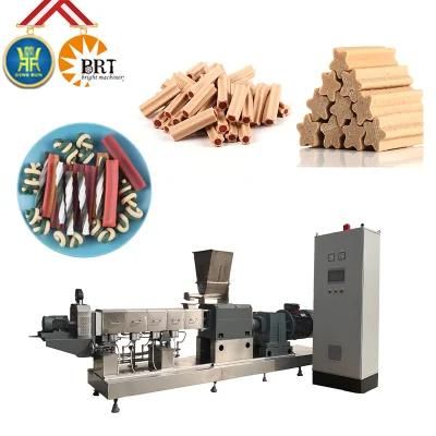 Automatic Pet Chew Snack Food Production Line Floating Fish Food Production Line Dry Dog ...