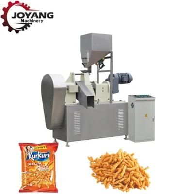 Fried Kurkure Cheetos Nik Naks Corn Curls Processing Chip Snacks Making Equipment