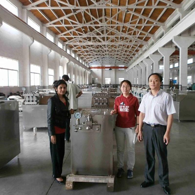 Large, 7000L/H, 25MPa, High Volume Homogenizer for Making Liquid