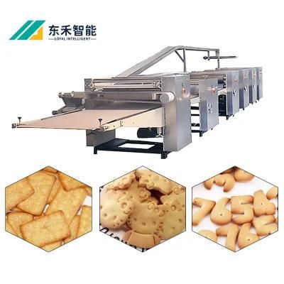 Sandwiching Biscuit Making Machine Soft and Hard Biscuit Machine Biscuit Making Equipment ...