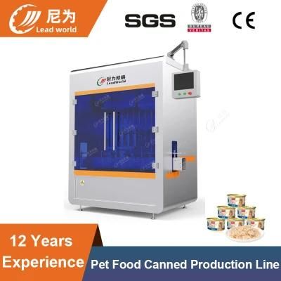 Pet Food Canned Production Line Wet Pet Food Process Machinery