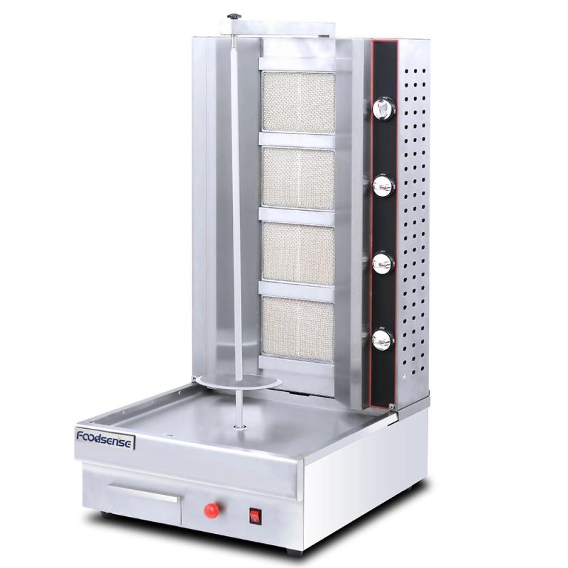 Hot Sale Commercial Industrial Burner Chicken Electric Shawarma Grill Machine