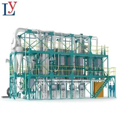 New Design Corn Flour Milling Machine/Maize Flour Milling Plant Manufacturer