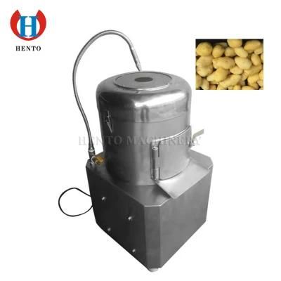 High Output Automatic Potato Peeling and Washing Machine / Vegetables Potato Peeling ...