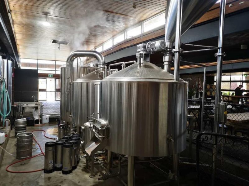 Steam Heating 1000L 2 Vessel Craft Beer Brewing Plant for Brewery Equipment for Sale