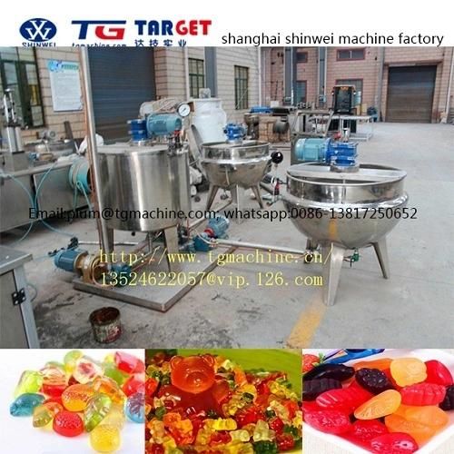 Gelatin Pectin Jelly Gummy Candy Depositing Line for Factory Price