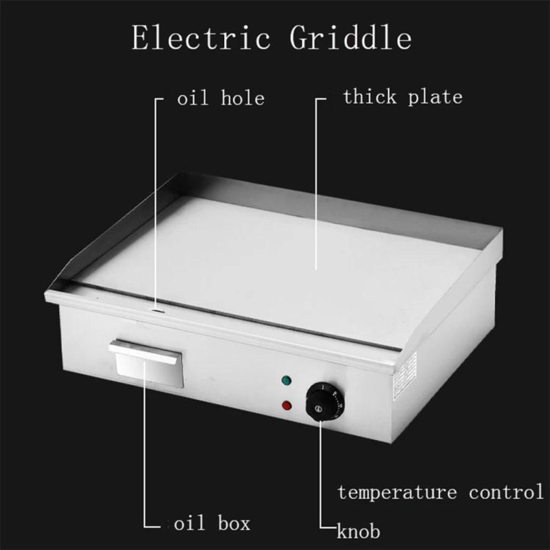 Manufacturer Commercial Gas Griddle/ Standing Flat Plate Gas Grill Griddle