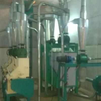 Mini Capacity Corn Flour Grits Mill 15t/D