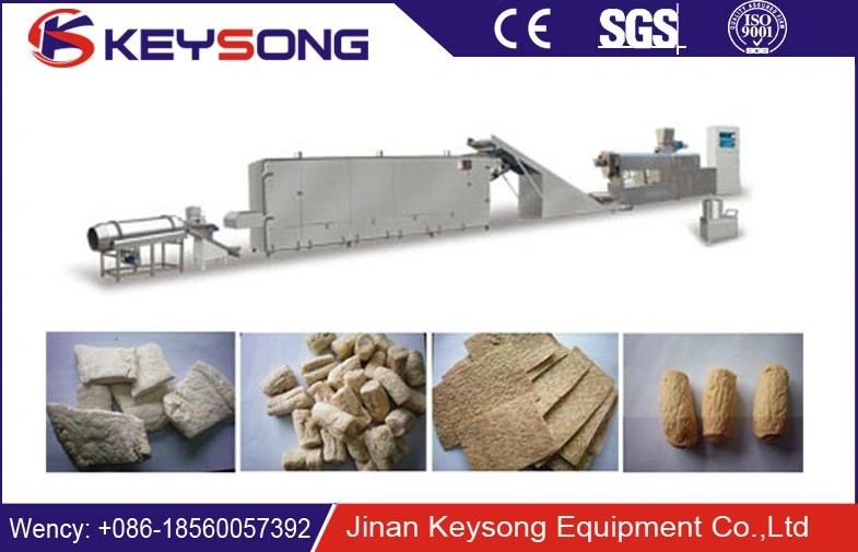 High Capacity Textured Soybean Protein Food Extruder Machine