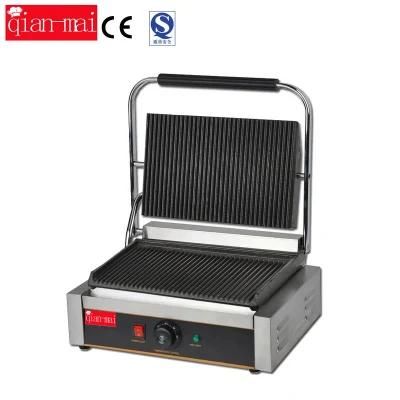 Commercial Lava Rock Electric Panini Sandwich Teppanyaki Grilled Chicken Beefsteak Panini ...