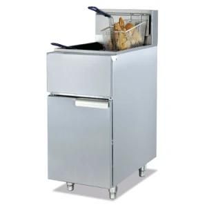 Commercial Stainless Steel Continuous LPG Gas Deep Fryer