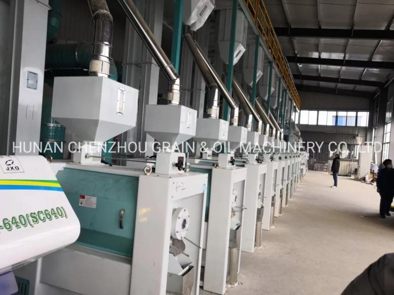 Cljhigh Quality Rice Milling Machine Horizontal Emery Roller Whitener Machine Mnsw30f