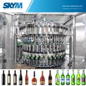 5000bph Glass Bottle Beer Filling Machine/Alcoholic and Carbonated Beverage Filling ...