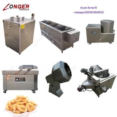 Plantain Chips Frying Machine Production Line Plantain Chips Machines